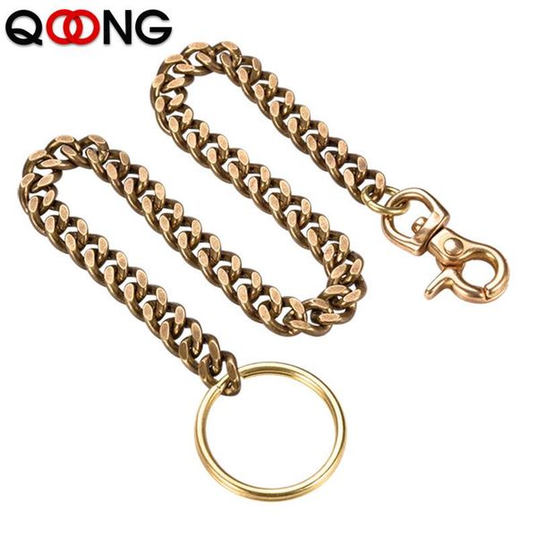 keychains 39cm long solid pure brass trouser jean wallet key chain retro cooper keychain for men ring holder hip hop punk keyring t28, Silver
keychains 39cm long solid pure brass trouser jean wallet key chain retro cooper keychain for men ring holder hip hop punk keyring t28, Silver