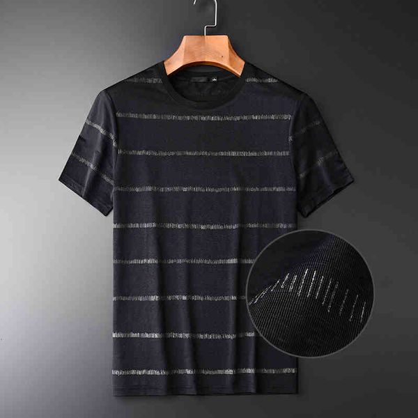 tee shirt shirt yarn dyed t-shirts luxury soft silky kintted summer man t-shirt plus size 4xl fashion round collar stripe mens tee, White;black
tee shirt shirt yarn dyed t-shirts luxury soft silky kintted summer man t-shirt plus size 4xl fashion round collar stripe mens tee, White;black