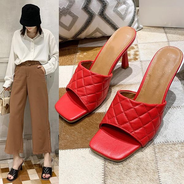dress shoes 2021 summer women pumps square open toe ladies heel mules thin high heels sandals female fashion woman slippers, Black
dress shoes 2021 summer women pumps square open toe ladies heel mules thin high heels sandals female fashion woman slippers, Black