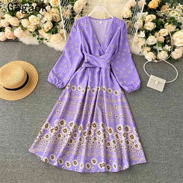 sweet a-line women dress spring autumn v-neck puff sleeve sashes floral print midi dresses chic wild vestidos 210531, Black;gray
sweet a-line women dress spring autumn v-neck puff sleeve sashes floral print midi dresses chic wild vestidos 210531, Black;gray