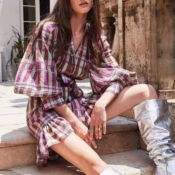 msxu winter stylish garland flashlight plaid sleeve clothes contrast short lace dress feminine, Black;gray
msxu winter stylish garland flashlight plaid sleeve clothes contrast short lace dress feminine, Black;gray