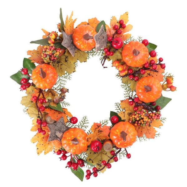 decorative flowers & wreaths 1pc halloween garland pumpkin wreath autumn harvest for decoration (orange)
decorative flowers & wreaths 1pc halloween garland pumpkin wreath autumn harvest for decoration (orange)
