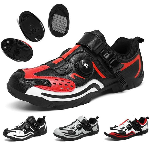 self-locking men cycling shoes mtb professional cleat racing road bike flat bicycle sneakers footwear, Black
self-locking men cycling shoes mtb professional cleat racing road bike flat bicycle sneakers footwear, Black