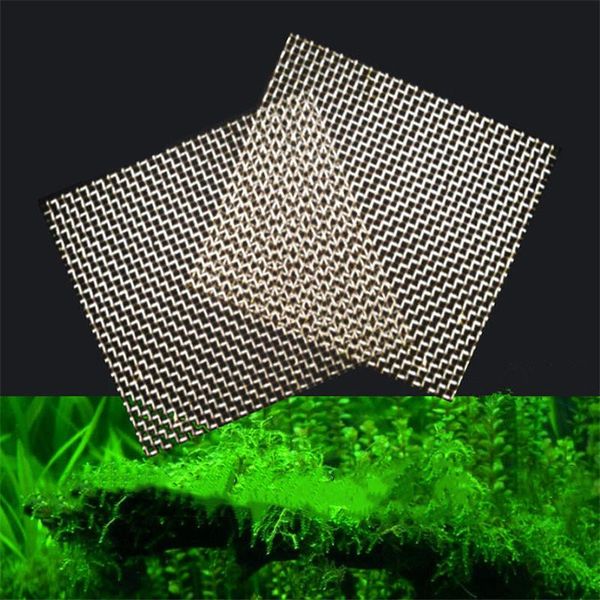 aquariums 1pcs aquarium fish tank stainless steel wire mesh pad plants moss net decor 8x8 cm quality
aquariums 1pcs aquarium fish tank stainless steel wire mesh pad plants moss net decor 8x8 cm quality