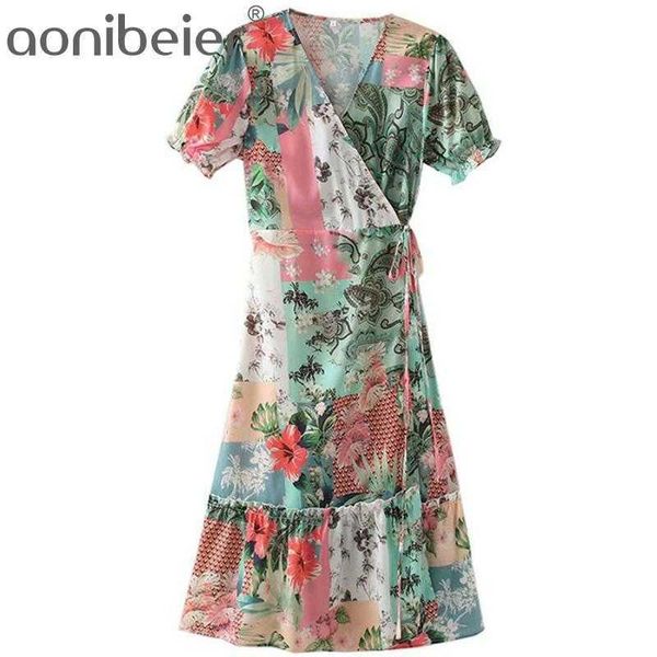thin style summer short puff sleeve women casual high waist dress fashion lettuce trim ruffles knee length wrap 210604, Black;gray
thin style summer short puff sleeve women casual high waist dress fashion lettuce trim ruffles knee length wrap 210604, Black;gray