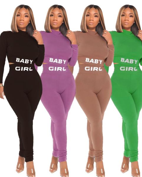 women tracksuits 2 piece outfits long sleeve high neck tight navel waist letter printing hemmed bodycon sportswear women's pants & capr, Black;white
women tracksuits 2 piece outfits long sleeve high neck tight navel waist letter printing hemmed bodycon sportswear women's pants & capr, Black;white