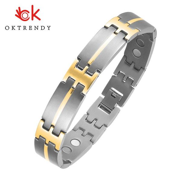 charm bracelets oktrendy big stainless steel magnetic bracelet gold color bangle men women jewelry wrist gift, Golden;silver
charm bracelets oktrendy big stainless steel magnetic bracelet gold color bangle men women jewelry wrist gift, Golden;silver