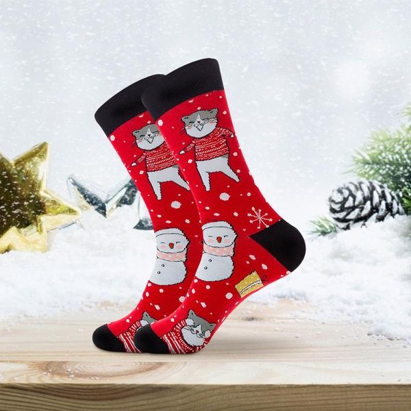men's socks christmas colorful cotton happy crew harajuku hip hop funny cartoon santa claus biscuits calcetines, Black
men's socks christmas colorful cotton happy crew harajuku hip hop funny cartoon santa claus biscuits calcetines, Black
