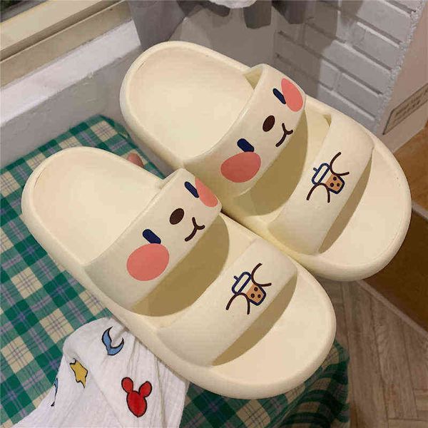 apanzu women cute slippers bathroom shoes 2022 summer home thick bottom slides female beach platform sandals outdoor flip flops y220214, Black
apanzu women cute slippers bathroom shoes 2022 summer home thick bottom slides female beach platform sandals outdoor flip flops y220214, Black