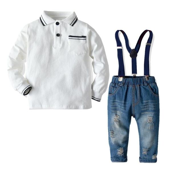 clothing sets toddler boy clothes kids cotton white t-shirt + jeans with belt suit spring autumn children costume baby
clothing sets toddler boy clothes kids cotton white t-shirt + jeans with belt suit spring autumn children costume baby