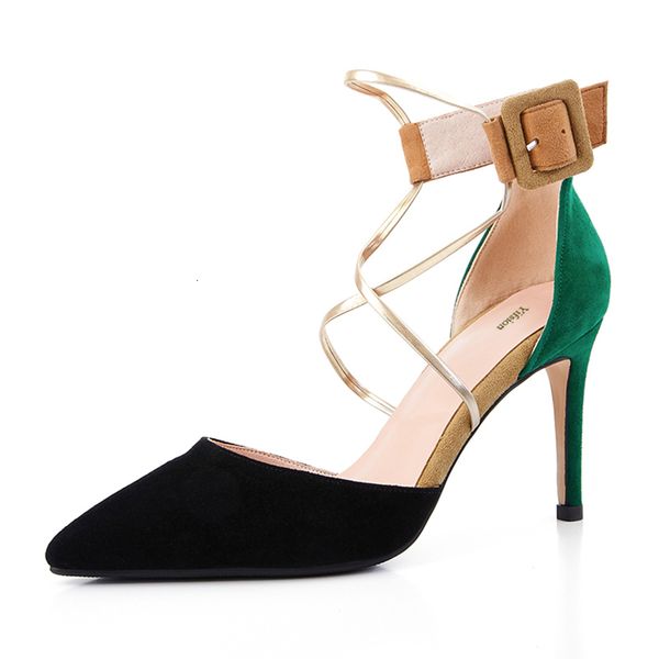 sandals ol'female summer bombs thin high heels nice pumps pointed finger of beautiful black multicolored foot women's shoes size u
sandals ol'female summer bombs thin high heels nice pumps pointed finger of beautiful black multicolored foot women's shoes size u