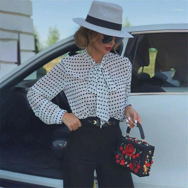 women's blouses & shirts polka dot elegant women bandage blouse casual see-through sheer mesh long sleeve white blusas
women's blouses & shirts polka dot elegant women bandage blouse casual see-through sheer mesh long sleeve white blusas
