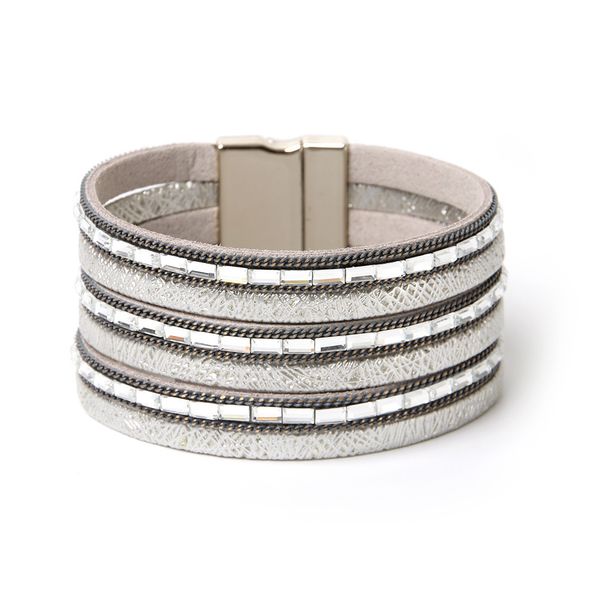 bracelet bohemian multi-layer crystal bead bracelet national style simple bracelet, Black
bracelet bohemian multi-layer crystal bead bracelet national style simple bracelet, Black
