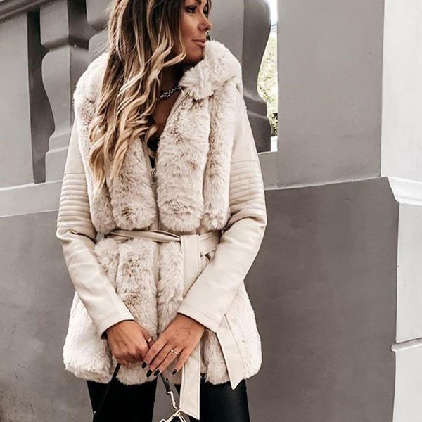 women's fur & faux warm coats women fashion slim hooded jackets winter elegant tie belt leather parkas female, Black
women's fur & faux warm coats women fashion slim hooded jackets winter elegant tie belt leather parkas female, Black