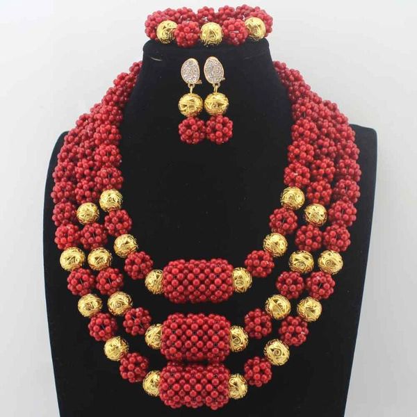 earrings & necklace 2021 handmade red coral beads balls wedding jewelry set fashion costume nigerian brides hd8600, Silver
earrings & necklace 2021 handmade red coral beads balls wedding jewelry set fashion costume nigerian brides hd8600, Silver