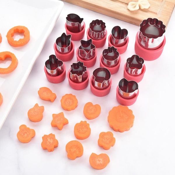 baking moulds 12pcs diy cookie cutter mold stainless steel biscuit set cartoon shaped safety bento decoration flower tools
baking moulds 12pcs diy cookie cutter mold stainless steel biscuit set cartoon shaped safety bento decoration flower tools