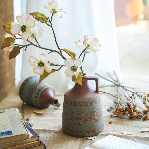 vases creative single ear vase vintage ceramic living room decoration flower pot arrangement dried house
vases creative single ear vase vintage ceramic living room decoration flower pot arrangement dried house