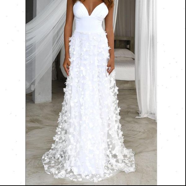 spaghetti strap evening party womens dresses deep v neck floral lace white floor length clothing strapless, Black;gray
spaghetti strap evening party womens dresses deep v neck floral lace white floor length clothing strapless, Black;gray