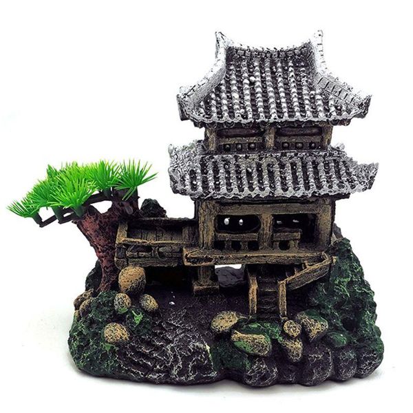 ancient architecture aquarium fish tank landscaping decoration vintage resin drop decorations
ancient architecture aquarium fish tank landscaping decoration vintage resin drop decorations