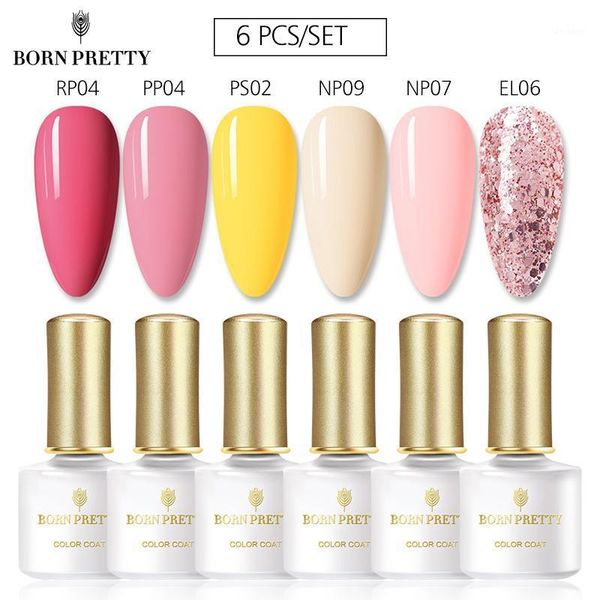 pretty gel nail polish 6pcs/set semi -permanent varinsh soak off uv led base coat art manicuring kit set1
pretty gel nail polish 6pcs/set semi -permanent varinsh soak off uv led base coat art manicuring kit set1