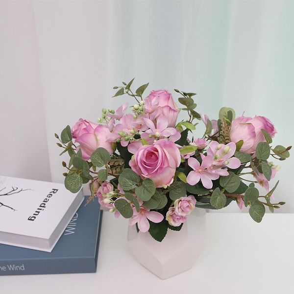 decorative flowers & wreaths 1 bunch of artificial rose hydrangea decoration bouquet wedding hand holding silk cloth dried 5 forks melbourne
decorative flowers & wreaths 1 bunch of artificial rose hydrangea decoration bouquet wedding hand holding silk cloth dried 5 forks melbourne