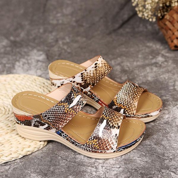 slippers women 2021 summer fashion serpentine platform fish mouth open toe slipper for woman outdoor wedges comfortable sandals, Black
slippers women 2021 summer fashion serpentine platform fish mouth open toe slipper for woman outdoor wedges comfortable sandals, Black