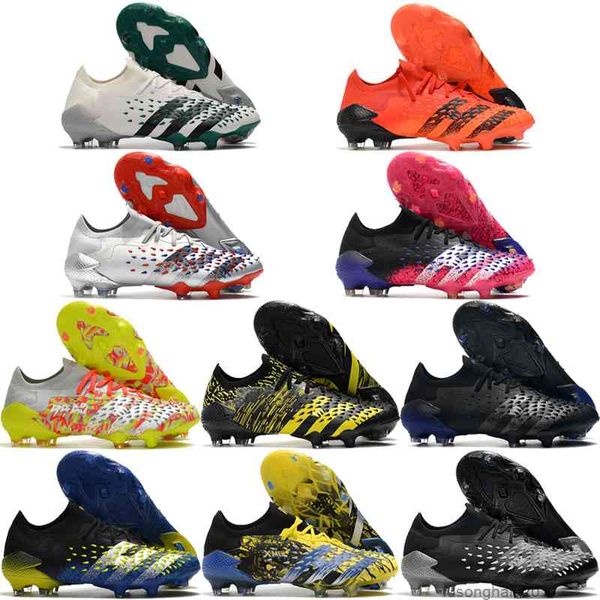 2022 2021 mens football boots soccer shoes predator freak .1 low fg football cleats pink blue yellow black red size us 6.5-11.5
2022 2021 mens football boots soccer shoes predator freak .1 low fg football cleats pink blue yellow black red size us 6.5-11.5
