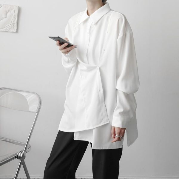 men's casual shirts style harajuku streetwear shirt men dress solid cotton long sleeve loose summer fashion korean, White;black
men's casual shirts style harajuku streetwear shirt men dress solid cotton long sleeve loose summer fashion korean, White;black