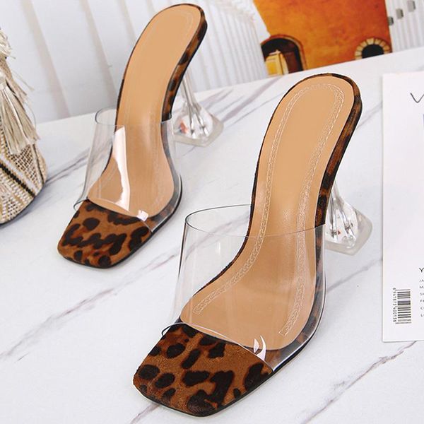 slippers summer women leopard print sandals open toe jelly transparent high clear heels ladies party shoes, Black
slippers summer women leopard print sandals open toe jelly transparent high clear heels ladies party shoes, Black