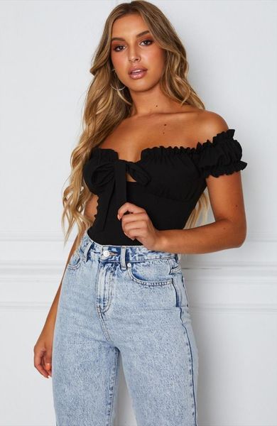 summer solid color womens shirt polka dot vintage puff sleeve off shoulder front bandage slim blouses, White
summer solid color womens shirt polka dot vintage puff sleeve off shoulder front bandage slim blouses, White