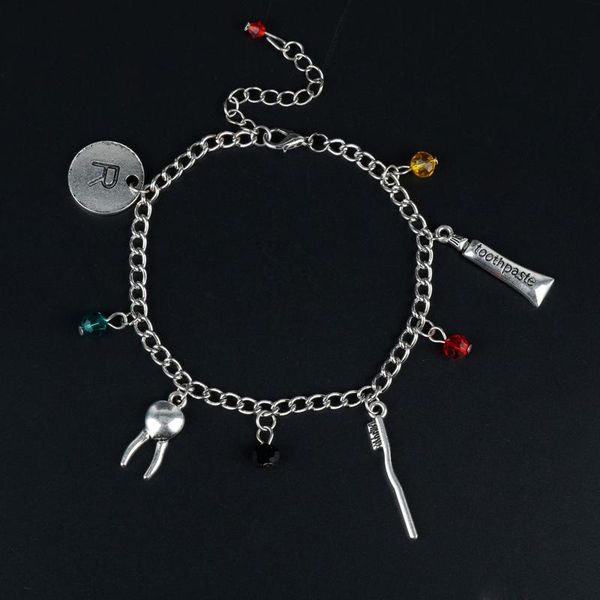 charm bracelets creative teeth toothpaste toothbrush r bracelet crown shield pentagram crystal a bracelets&bangle, Golden;silver
charm bracelets creative teeth toothpaste toothbrush r bracelet crown shield pentagram crystal a bracelets&bangle, Golden;silver