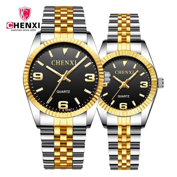 wristwatches chenxi couple watches stainless steel waterproof business wrist for men women luxury luminous hands clock gift, Slivery;brown
wristwatches chenxi couple watches stainless steel waterproof business wrist for men women luxury luminous hands clock gift, Slivery;brown