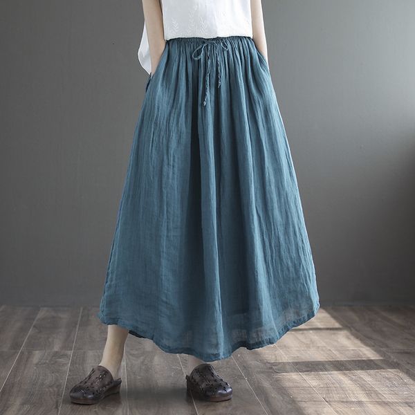 casual dresses cotton linen loose comfortable pockets elastic waist drawstring skirt 2021 summer new leisure all-match women 4uly, Black;gray
casual dresses cotton linen loose comfortable pockets elastic waist drawstring skirt 2021 summer new leisure all-match women 4uly, Black;gray