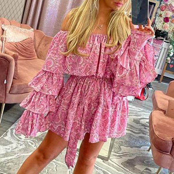 casual dresses agong slash neck printed women fashion butterfly sleeve dress elegant lace up loose mini female ladies, Black;gray
casual dresses agong slash neck printed women fashion butterfly sleeve dress elegant lace up loose mini female ladies, Black;gray