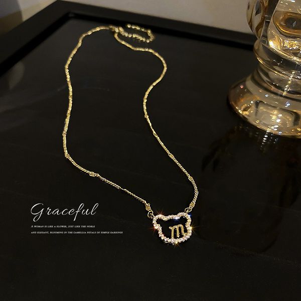 chain women pendants south korea east gate fashion personality inlaid diamond bear head cute girl necklace simple design necklaces for, Silver
chain women pendants south korea east gate fashion personality inlaid diamond bear head cute girl necklace simple design necklaces for, Silver