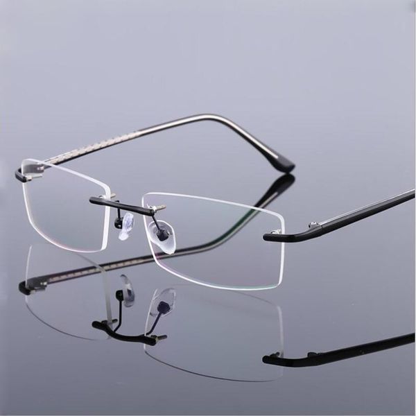 men's business titanium alloy rimless frame for myopia hyperopia prescription glasses frames ,women frameless eyeglasses f866 fashion s, Black
men's business titanium alloy rimless frame for myopia hyperopia prescription glasses frames ,women frameless eyeglasses f866 fashion s, Black