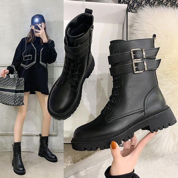 boots autumn and winter ladies warm velvet snow pu solid color casual low-women's flat shoes, Black
boots autumn and winter ladies warm velvet snow pu solid color casual low-women's flat shoes, Black