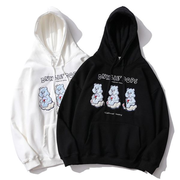 men's hoodies & sweatshirts and women's hooded sweatshirts, warm type, winter insole, thick polar lining, harajuku flocked street, Black
men's hoodies & sweatshirts and women's hooded sweatshirts, warm type, winter insole, thick polar lining, harajuku flocked street, Black