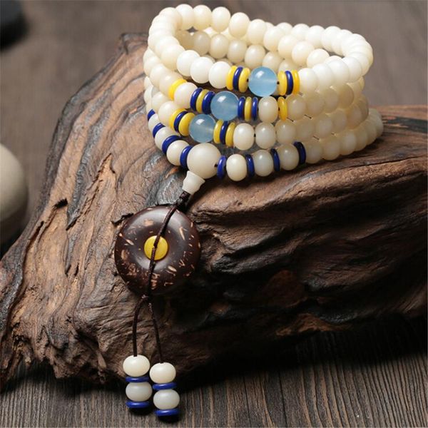beaded, strands trendy natural white bodhi beads beaded bracelet buddhist 108 mala for fashion women jewelry sweater chain birthday gift, Black
beaded, strands trendy natural white bodhi beads beaded bracelet buddhist 108 mala for fashion women jewelry sweater chain birthday gift, Black