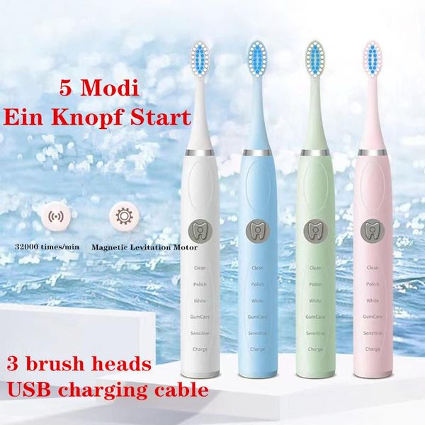 smart electric toothbrush 010 usb rechargeable waterproof ultrasonic soft hair vibrating
smart electric toothbrush 010 usb rechargeable waterproof ultrasonic soft hair vibrating