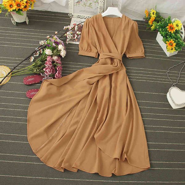 summer female irregular dress elegant v-neck high waist short sleeve bandage dresses women casual vestidos fashion 210426, Black;gray
summer female irregular dress elegant v-neck high waist short sleeve bandage dresses women casual vestidos fashion 210426, Black;gray