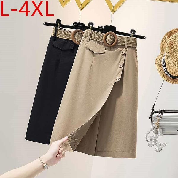 plus size pants culotte for women ladies 2021 summer solid sashes pockes large elastic wais wide leg pantskirt l xl 2xl 3xl 4xl, Black
plus size pants culotte for women ladies 2021 summer solid sashes pockes large elastic wais wide leg pantskirt l xl 2xl 3xl 4xl, Black