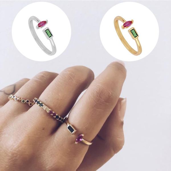 cluster rings 100% 925 sterling silver colorful zircon adjustable finger ring for woman girls anniversary engagement patry opening gifts, Golden;silver
cluster rings 100% 925 sterling silver colorful zircon adjustable finger ring for woman girls anniversary engagement patry opening gifts, Golden;silver