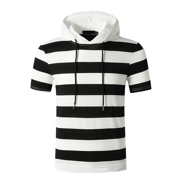 men polyester t shirt muscle movements with short sleeves stripe long hooded round collar hoodie cultivate one's morality type running, Black;blue
men polyester t shirt muscle movements with short sleeves stripe long hooded round collar hoodie cultivate one's morality type running, Black;blue