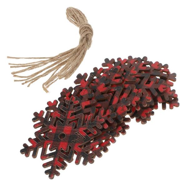 christmas decorations 20pcs creative wooden snowflake shaped pendants xmas tree (assorted color)
christmas decorations 20pcs creative wooden snowflake shaped pendants xmas tree (assorted color)