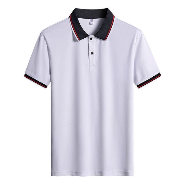 men's plus polos tees cotton solid t-shirt short sleeve oversized loose buttons collar male tee shirts hit color, Black;brown
men's plus polos tees cotton solid t-shirt short sleeve oversized loose buttons collar male tee shirts hit color, Black;brown
