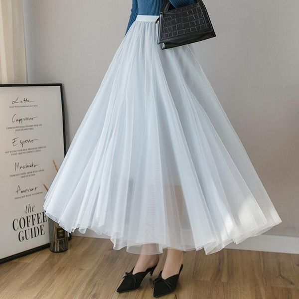 skirts korean fashion lace womens mesh skirt elegant woman pleated high waist voile long ol faldas mujer moda, Black
skirts korean fashion lace womens mesh skirt elegant woman pleated high waist voile long ol faldas mujer moda, Black