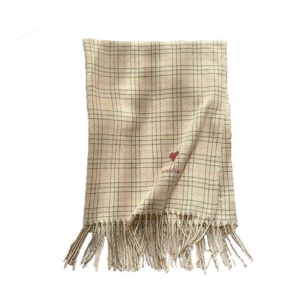 scarves autumn and winter fallen leav yellow love standard grain lattice fine tassel imitation cashmere scarf leisure female student, Blue;gray
scarves autumn and winter fallen leav yellow love standard grain lattice fine tassel imitation cashmere scarf leisure female student, Blue;gray