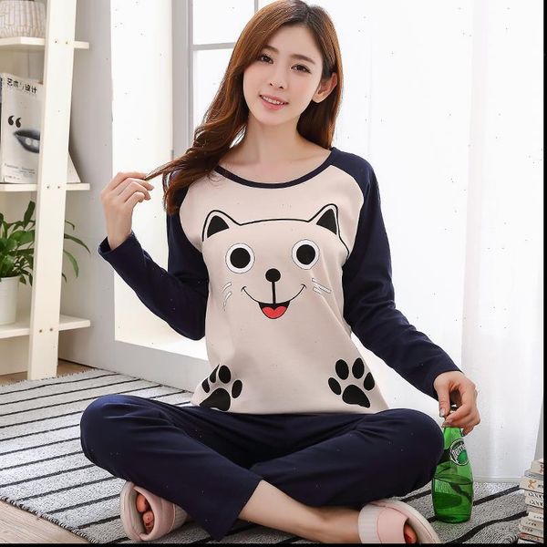 korean pjs pajamas winter women sleepwear cartoon bugs bunny printed long sleeve casual home clothes pijama mujer pyjama femme, Black;red
korean pjs pajamas winter women sleepwear cartoon bugs bunny printed long sleeve casual home clothes pijama mujer pyjama femme, Black;red