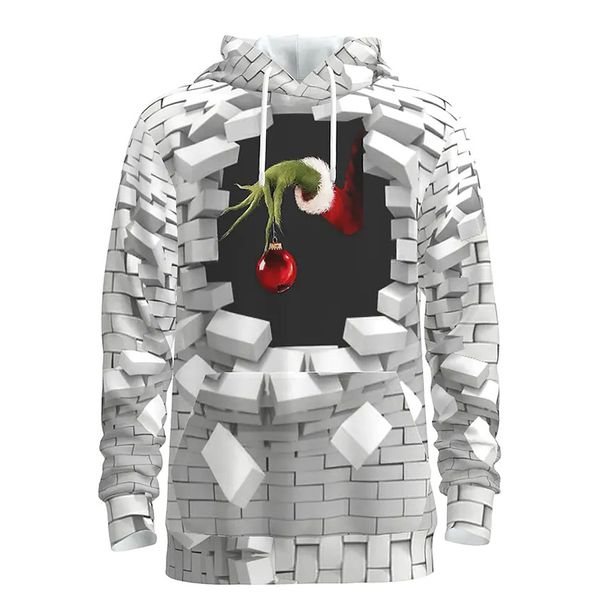 christmas red panda pattern men's 3d printed hoodie visual impact party punk gothic round neck sweater hoodie, Black
christmas red panda pattern men's 3d printed hoodie visual impact party punk gothic round neck sweater hoodie, Black